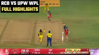 RCB vs UPW WPL2026 5th Match Highlights | Royal Challengers Bengaluru vs UP Warriorz Highlights 2026