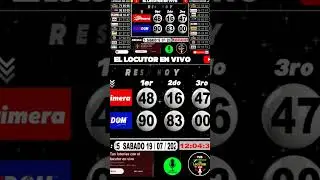 Resultados Loteria la Primera y Lotedom de hoy #envivo #sorteo #loteria