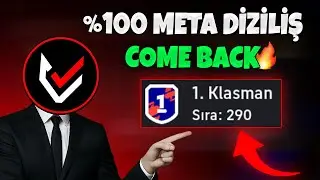 %100 META DİZİLİŞ 🔥 KLASMANDA D&Uuml;NYA 290. OYUNCUYA COME BACK ATTIM 🔥 eFootball 2026 Mobile
