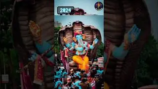Malabar hill cha Raja 2012 to 2024 | parel workshop 2025 | ganpati aagman 2025 #shorts #viralshorts