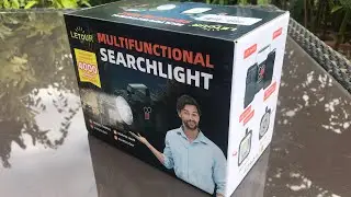 LETOUR multifunction LED torch / flashlight product review ( unsponsored ). Link in description