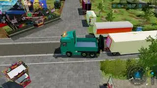 Transporte zum Kirmesplatz Mittelberg