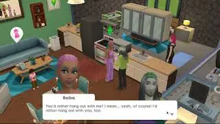 Sims Mobile-Baby Sim ages up to toddler! So cute!