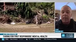 Rick's Live News Interview on Mental Health of First Responders post-Hurricane Helene