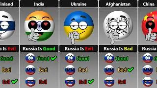 Russia Good Bad or Evil [Countryballs]