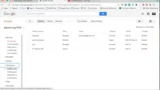 Adding people to google groups POD