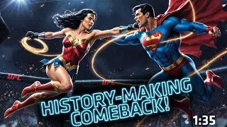 Superman vs Wonder Woman UFC Epic: Round 2 Revenge Shocks Everyone!