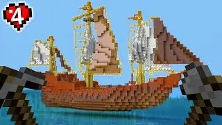 I Built This With ONLY Stone Tools in Survival Minecraft (#4)