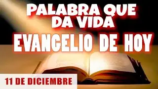 EVANGELIO DE HOY | JUEVES 11 DE DICIEMBRE | CON ORACIÓN Y REFLEXIÓN | PALABRA QUE DA VIDA 📖