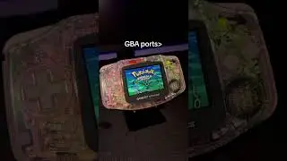 The ULTIMATE handheld😏 #gameboy #nostalgia #retro #gameboyadvance #gba #thrift #nostalgia