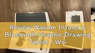 Review Wacom Intuos w Bluetooth Graphic Drawing Tablet / Writing Pad (Supports Windows, Mac & Androi