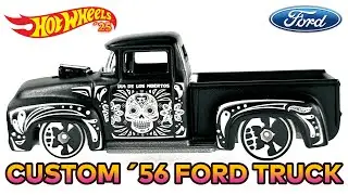 HOTWHEELS CUSTOM &acute;56 FORD TRUCK 2025 SERIES HW CELEBRATION RACERS N:233/250 UNBOXING