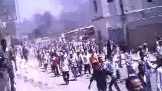 Revolution of south Yemen.. AlDhalea 24/ 06/ 2009..  Demonstration call for independance