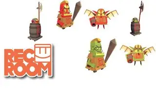 All Golden Trophy Goblins and sound effects - Rec Room