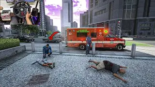 GTA V - Lets Go To Work As Paramedic in Los Santos 