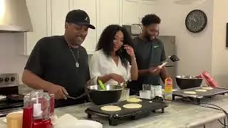 Barlow's Foods Father's Day Pancake Flip off