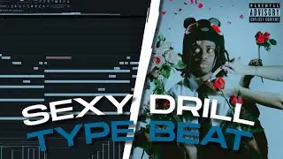 HOW TO MAKE A SEXY DRILL TYPE BEAT FOR WOLFACEJOEYY x NEMZZZ | FL STUDIO 24 TUTORIAL