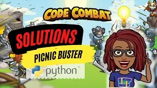 CodeCombat Solutions | Picnic Buster | [Python]