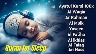 Quran Recitation in Calm Voice | Fatihah, AyatulKursi, Mulk, Yaseen, Rahman, Waqiah | Ayah Calm