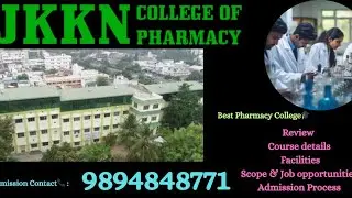 JKKN College of Pharmacy Komarapalayam Namakkal| Best Pharmacy College in Namakkal Review Admission