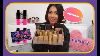 LLENANDO MIS ACRILICOS DE MAQUILLAJE byalegory (PARTE 2) / Organizadores de maquillaje