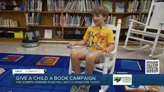 2 kids talk about 'Give a Child a Book' fair: 'Thank you for the wonderful books!'