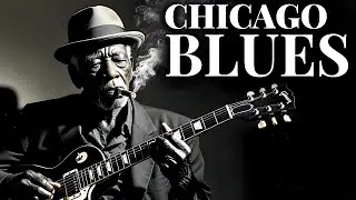 Best Whiskey Blues Songs 🥃 Chicago Blues Playlist | Relaxing Slow Music for Evening Chill