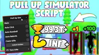 *NEW* Pull Up Simulator Script (PASTEBIN 2023) (AUTOFARM, AUTO CLICK, AUTO REBIRTH )