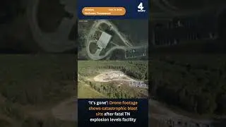 &lsquo;It&rsquo;s gone&rsquo;: Drone footage shows catastrophic blast site after fatal TN explosion levels facility