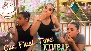 Ballerinas Eat MAYAK KIMBAP (“Drug” Gimbap) | American Kids Try