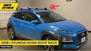 2018+ Hyundai Kona with Thule WingBar EVO Roof Rack Crossbars