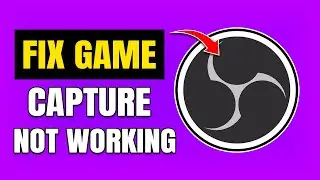 How To Fix Game Not Showing In OBS Studio