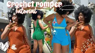 How to Crochet a Romper | Easy & Trendy Summer Outfit Tutorial 🌸 