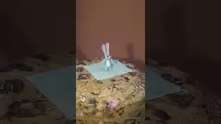 Заинька🐇 #diorama #diy #micro #miniature #scalemodel #art #dollhouse #миниатюра #mini #tiny #bunny
