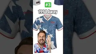 How would you rate these? #usmnt #soccer #football #jerseys #ussoccer #top5 #uniforms