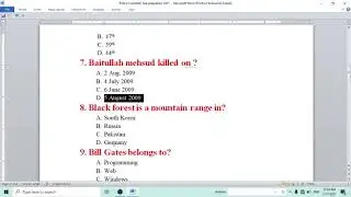 General knowledge || for all competitive exams || Test Tayyare.