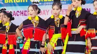 Teachers Day Dance performance Bright Career Academy Wangoi Thiyam Leishangkhong