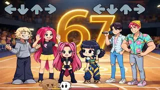 FNF 67 Meme Song Vs All Kpop Demon Hunters
