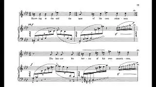 B. Britten - Canticle V: The Death of Saint Narcissus