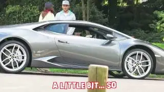 Lewis Hamilton with a Lamborghini Prank ;)