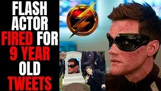The Flash Actor Hartley Sawyer Is CANCELLED! | Fired For 9 Year Old Tweets!!!