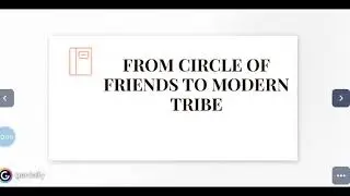 Passages 1 Unit 1 Reading FROM CIRCLE OF FRIENDS TO MODERN TRIBE