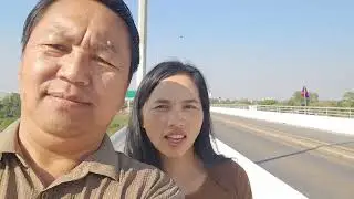 Первые два раза, когда мы переходили этот мост в Таиланде, он был просто прекрасен.