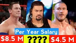 Top 10 Highest Paid wwe Wrestlers 2021| WWE Superstar Per Year Salary 2021 |