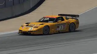 Corvette C5 R at Laguna Seca- Chevrolets American racing legend - ALMS early days dominator
