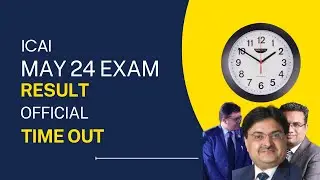 ca inter and fnal  may 2024 exam result time out