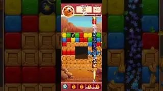 Toon Blast - pair matching brick block popping color sorting puzzle game cute - Level 5 gameplay