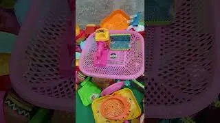 satisfying with unboxing #colr full miniature barbie kitty doll fancher set toys #asmr #shorts 😍 💖