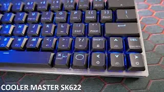 Bezprzewodowa klawiatura mechaniczna typu 60%, o niskim skoku klawisza - Cooler Master SK622
