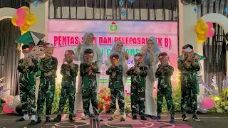 TARI KOMANDO ANAK TK - Pentas Seni TK PGRI Gentansari 2025